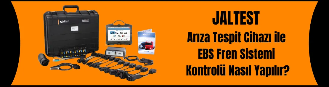 How to Check Ebs Brake System with Jaltest Diagnostic Device?